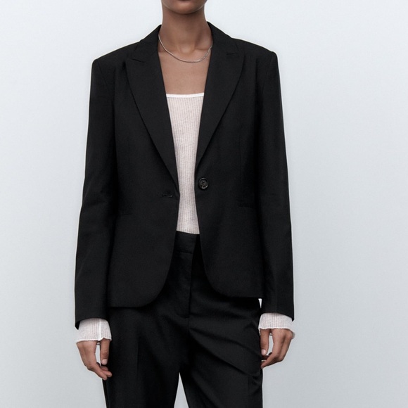 Zara black blazer - Picture 3 of 7